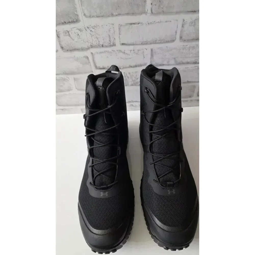 Under Armour UA Micro G Valsetz Shoes Mens Size 14 Black Tactical 3023746-001